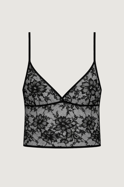 Elevated Alternative to Braless - Lace Cami