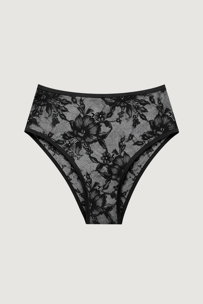 Everyday Wearability - Lace High Cut Brief
